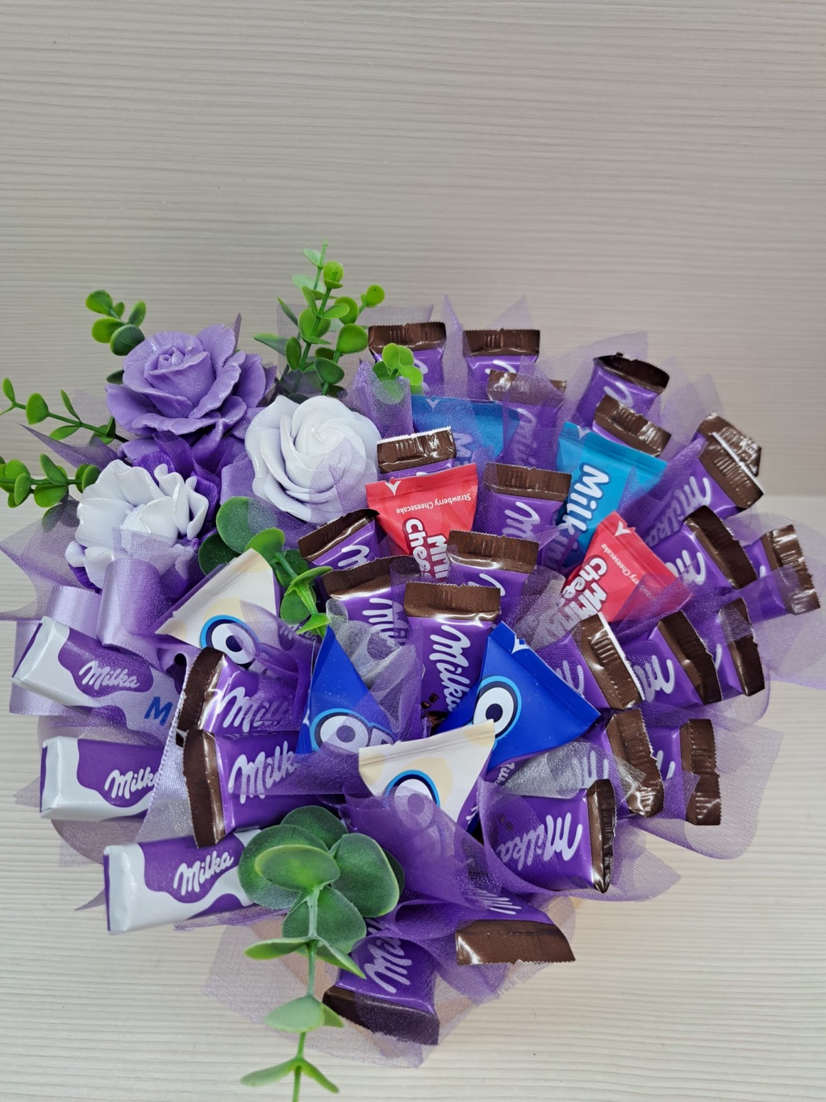 Darčekový box s mini Milka čokoládkami